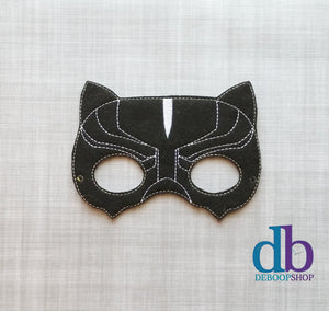 Black Panther Felt Play Mask