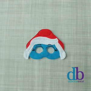 Smurf Willow Felt Play Mask