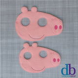 George Pig Felt Play Mask