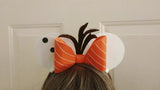 Happy Snowman Mouse Ears Headband