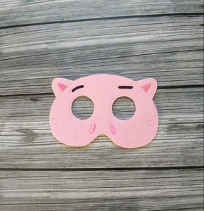 Hamm Pink Pig Felt Play Mask