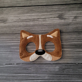 Blue Heeler Dog Play Masks - Dog Masks - Cartoon - Pretend Play Mask - Animal Masks - Australian Animals - Dress-Up Masks - Character Masks